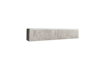 SZAFKA RTV WISZĄCA 140CM KOMODA BETON