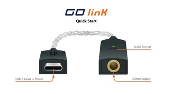 iFi GO link Портативный балансный ЦАП USB-усилитель для наушников