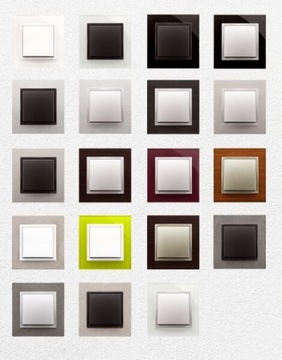 SIMON 54 NATURE Одинарная деревянная рама DRN1/85 Kontakt-Simon