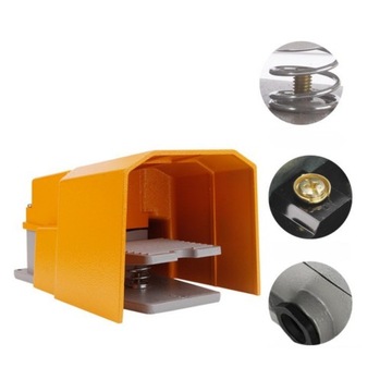 НОЖНОЙ ПЕДАЛЬ С ПОЛНОЙ КРЫШКОЙ 15А 230В МОЛДОСТНАЯ СТАЛЬ PG13