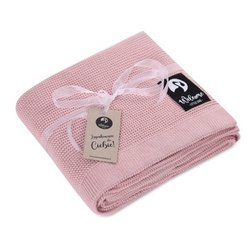 ДЕТСКОЕ БАМБУКОВОЕ ОДЕЯЛО, ХЛОПОК, ДЛЯ РЕБЕНКА, РОЗОВОЕ, 80х100