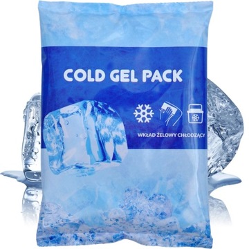 WKŁAD ŻELOWY CHŁODZĄCY MROŻĄCY OKŁAD COLD GEL PACK DO LODÓWKI 1szt
