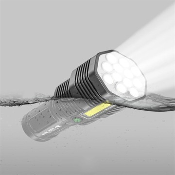 5 LED Strong Bright Flashlight Rechargeable
