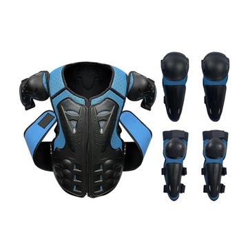 Kids Dirt Bike Gear Chest Protector Vest Elbow Guard Motocross Gear for