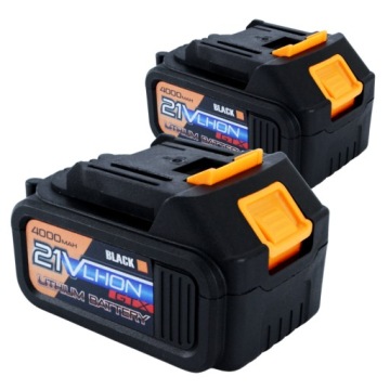 АККУМУЛЯТОРНАЯ УГЛОВАЯ ШЛИФОВАЛЬНАЯ МАШИНА DIAX 21V 2X АККУМУЛЯТОР 4 Ач ЧЕРНАЯ