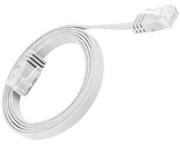 płaski kabel sieciowy LAN internetowy RJ45 2m