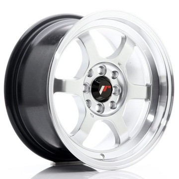 Japan Racing JR12 16x9 ET10 4x100 4x114,3 Hyper Silver komplet + ceramika