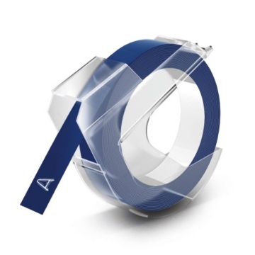 Taśma Dymo 3D 9mm x 3m niebieska do wytłaczarek