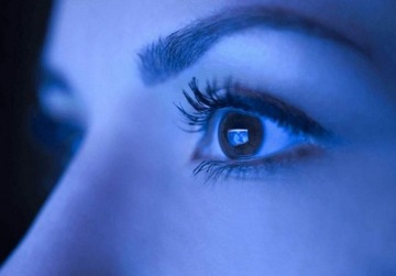 OKULARY DO KOMPUTERA anty blue kocie oczy - brąz