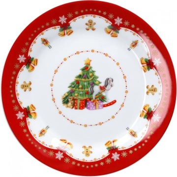РОЖДЕСТВЕНСКИЙ СЕРВИС НАБОР ТАРЕЛОК 36 шт.