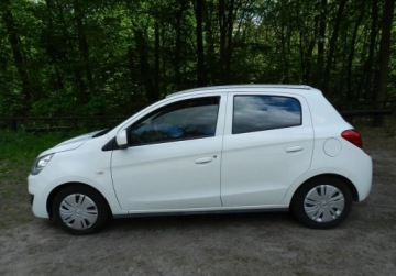 Mitsubishi Space Star Hatchback 5d 1.0 71KM 2016 Mitsubishi Space Star maly tani niezawodny SERWISOWANY Benzyna 71KM, zdjęcie 8