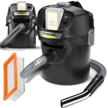 KARCHER AD 2 Аккумуляторный пылесос для камина