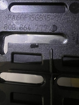 AUDI Q5 SQ5 80A FY ORYGINALNE NAKŁADKI NA PEDAŁY CHROM