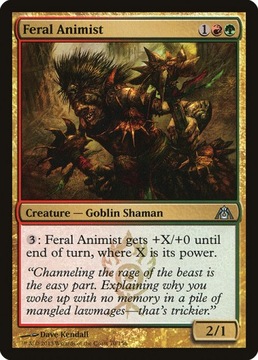 MtG: Feral Animist (DGM)