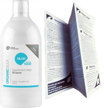 Invex SILOR ORGANIC 1000 KRZEM Organiczny 1L Płyn