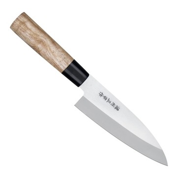 Satake Megumi 420J2 Japoński Nóż Kuchenny Deba Do Filetowania 56 HRC 15,5cm