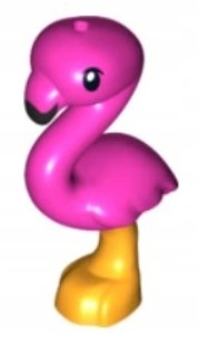 LEGO 67430pb01 FLAMING PTAK RÓŻOWY NOWY (1g)