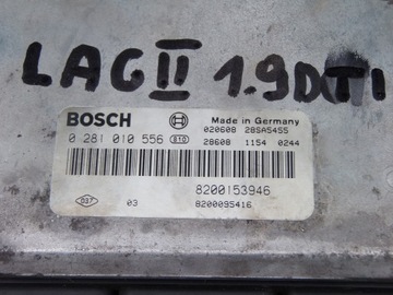 JEDNOTKA 0281010556 RENAULT LAGUNA II 1,9 DCI