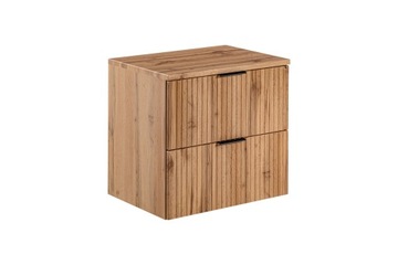 SZAFKA ŁAZIENKOWA Z BLATEM 60 CM ADEL OAK