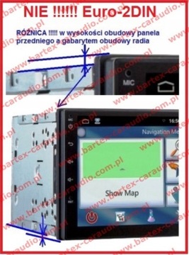 Каркас магнитолы 2 DIN Seat VW Golf 4 POLO Skoda