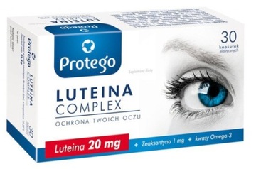 LUTEINA EXTRA 20 mg WYSOKA DAWKA 30 kaps. WZROK