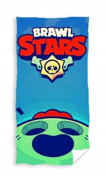 SUPERCIENKIE WŁÓKNO RĘCZNIK PLAŻOWY KĄPIELOWY PLAŻOWY 70X140 BRAWL STARS