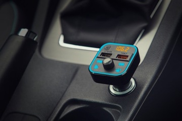 FM-ПЕРЕДАТЧИК BLUETOOTH-ПЛЕЕР С МИКРОФОНОМ QC БЫСТРОЕ ЗАРЯДНОЕ УСТРОЙСТВО USB