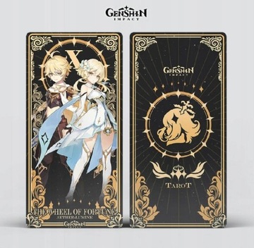 Genshin Impact 22 HD Полный набор карт Таро Уэйта