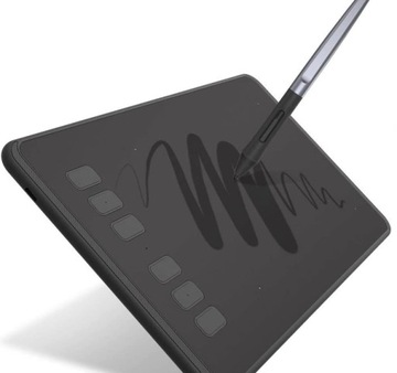 Графический планшет Huion H640P + цифровые перья PW100, 5080 lpi, 160 x 99 мм PL