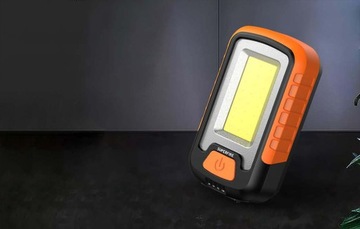 SUPERFIRE МОЩНАЯ СВЕТОДИОДНАЯ ЛАМПА COB ДЛЯ МАСТЕРСКОЙ АККУМУЛЯТОРНАЯ ПИТАНИЕ