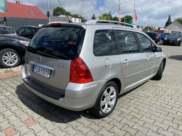 Peugeot 307 II Kombi 1.6 HDi 16V 109KM 2008 Peugeot 307 SW Lift Zarejestrowany Klima, zdjęcie 5