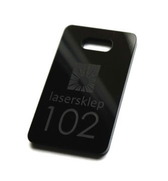 BRELOK breloki do kluczy pleksi plexi 3x5 cm 100