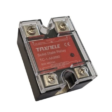 Przekaźnik Stycznik półprzewodnikowy SSR 80A AC/AC