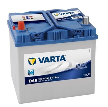 AKUMULATOR VARTA BLUE D48 60Ah 540A