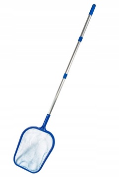 SITKO DO BASENU BASENOWE Z TELESKOPOWĄ RĄCZKĄ 154cm
