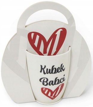 Kubek dla babci KUBEK BABCI 340 ml prezent 0650