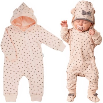 KOMBINEZON NIEMOWLĘCY pajacyk dresowy WIOSENNY 68