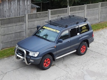 Bagażnik dachowy Toyota Land Cruiser J100 namiot
