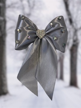 Бантики на елку 6 шт. пиковые рождественские украшения