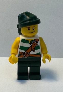 LEGO Pirates pi083 PIRATE GREEN Pirat 6243