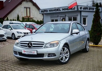 Mercedes Klasa C W204 2007 Mercedes-Benz Klasa C Avantgarde, Automat, swiezo sprowadzone, zarejestrow