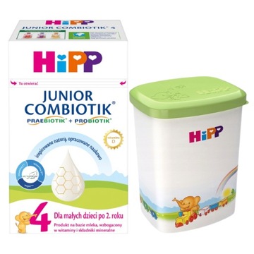 HiPP Junior Combiotik 4 Mleko 550g + pojemnik HiPP