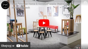 Табурет с перекладинами, табурет Stelmach Ergo P, обивка из бука, РАЗНЫЕ ЦВЕТА