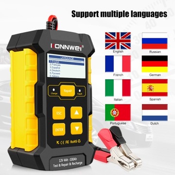 Tester Akumulatorów Samochodowych Konnwei KW510