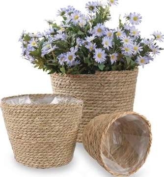 КРЫШКА ДЛЯ ЦВЕТОЧНОГО ЦВЕТОЧНОГО ВАЗОНКА С СЮЖЕТОМ ИЗ БОХО ФОЛЬГИ SKANDI 21X16 см