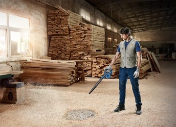 МАЛЕНЬКАЯ МОЩНАЯ 18В BOSCH Профессиональная аккумуляторная воздуходувка