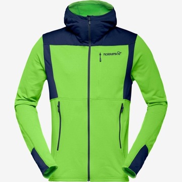 NORRONA WARM1 STRETCH HOODIE BLUZA WYSOKA GARDA S