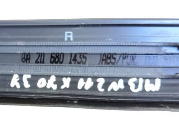 Комплект накладок на пороги Mercedes-Benz E-Class W211/S211 2005 г.