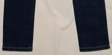 spodnie damskie jeansy dżinsy Janina SLIM DENIM WEAR eur 38 L32 przetarcia