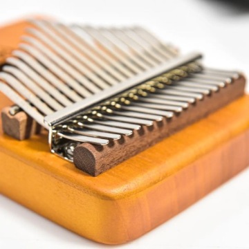 DrumParts Деревянная калимба Melody PRO 17 звуков - ЖЕЛТЫЙ